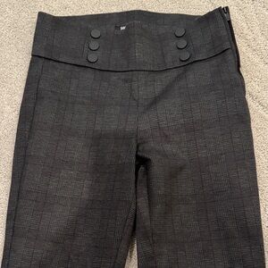 Zara Black Plaid Leggings